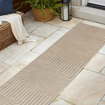 Odense Minimalist Angle Geometric Area Rug